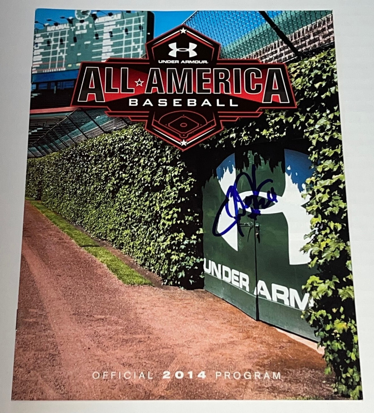 Daz Cameron Detroit Tigers signed 2014 Under Armour Program autographed
