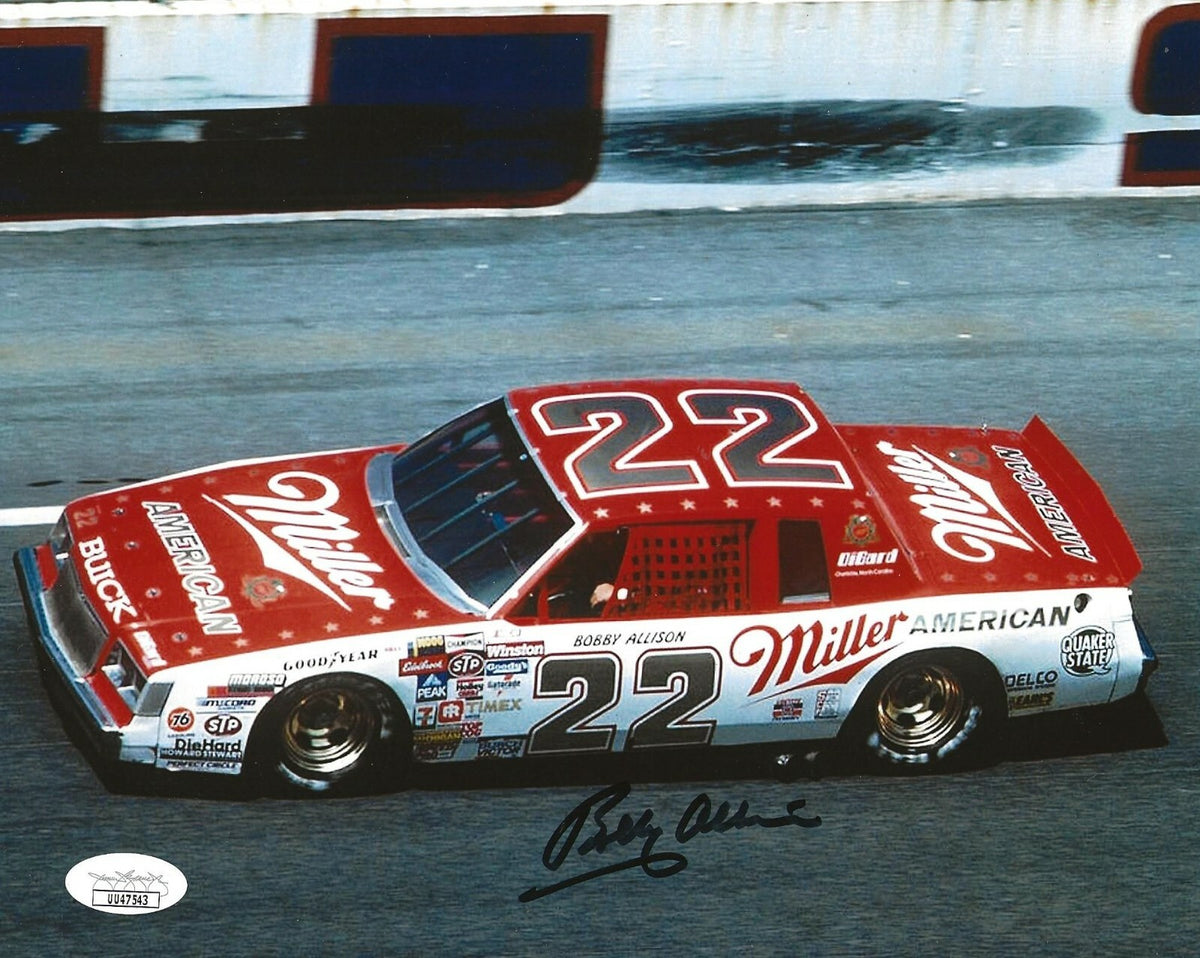 Bobby Allison Daytona 500 signed Nascar 8x10 photo autographed 10 JSA
