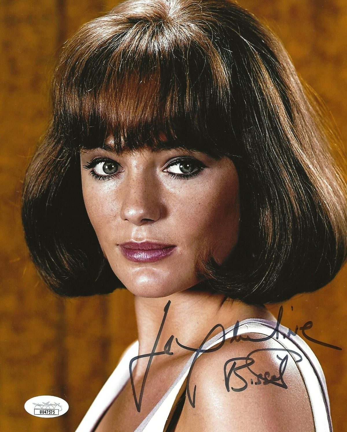 Jacqueline Bisset Actress signed Young Hot 8x10 photo autographed 6 JSA 