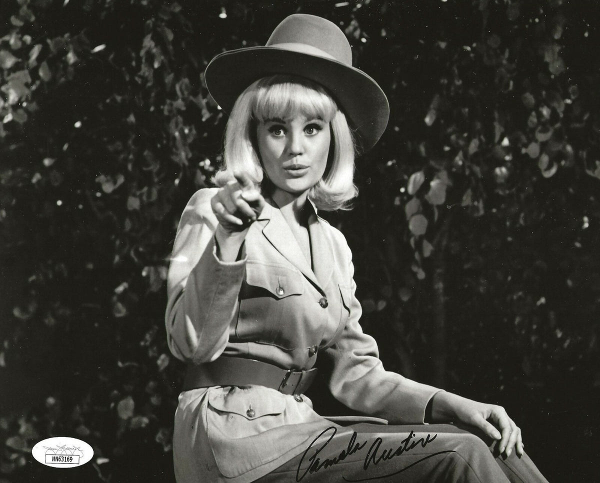 Pamela Austin signed The Perils of Pauline 8x10 photo autographed JSA