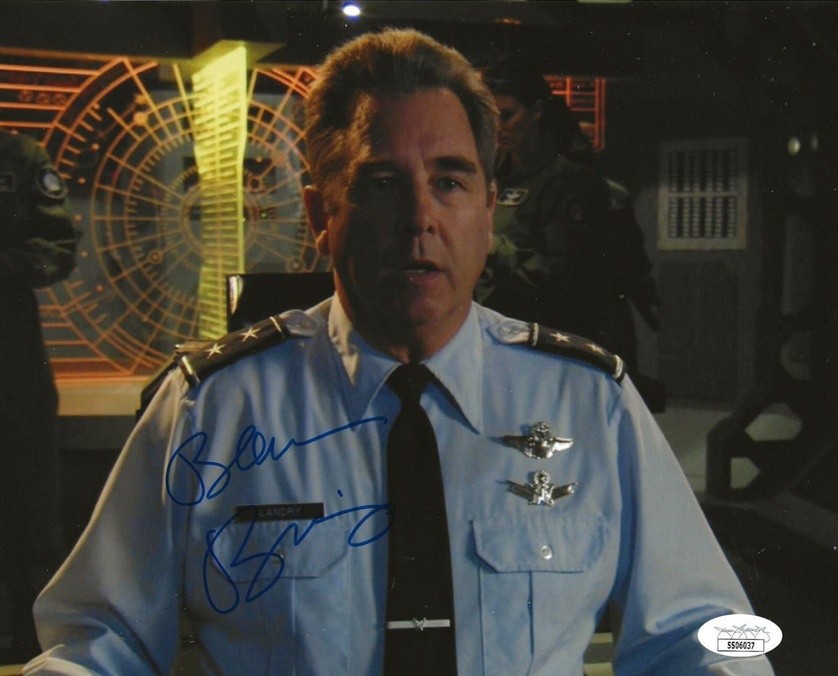Beau Bridges signed Stargate 8x10 photo autographed Hank Landry JSA