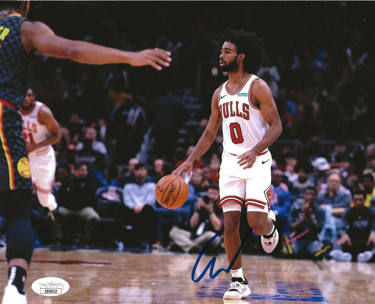 Coby White signed Chicago Bulls 8x10 photo autographed 8 JSA