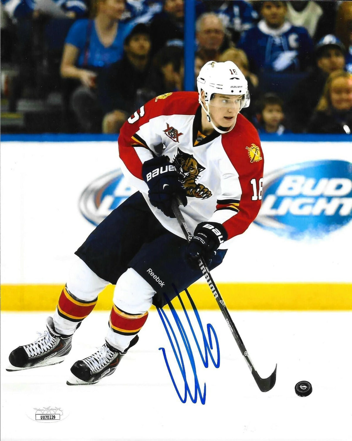 Aleksander Barkov signed Florida Panthers 8x10 photo autographed 15 JSA