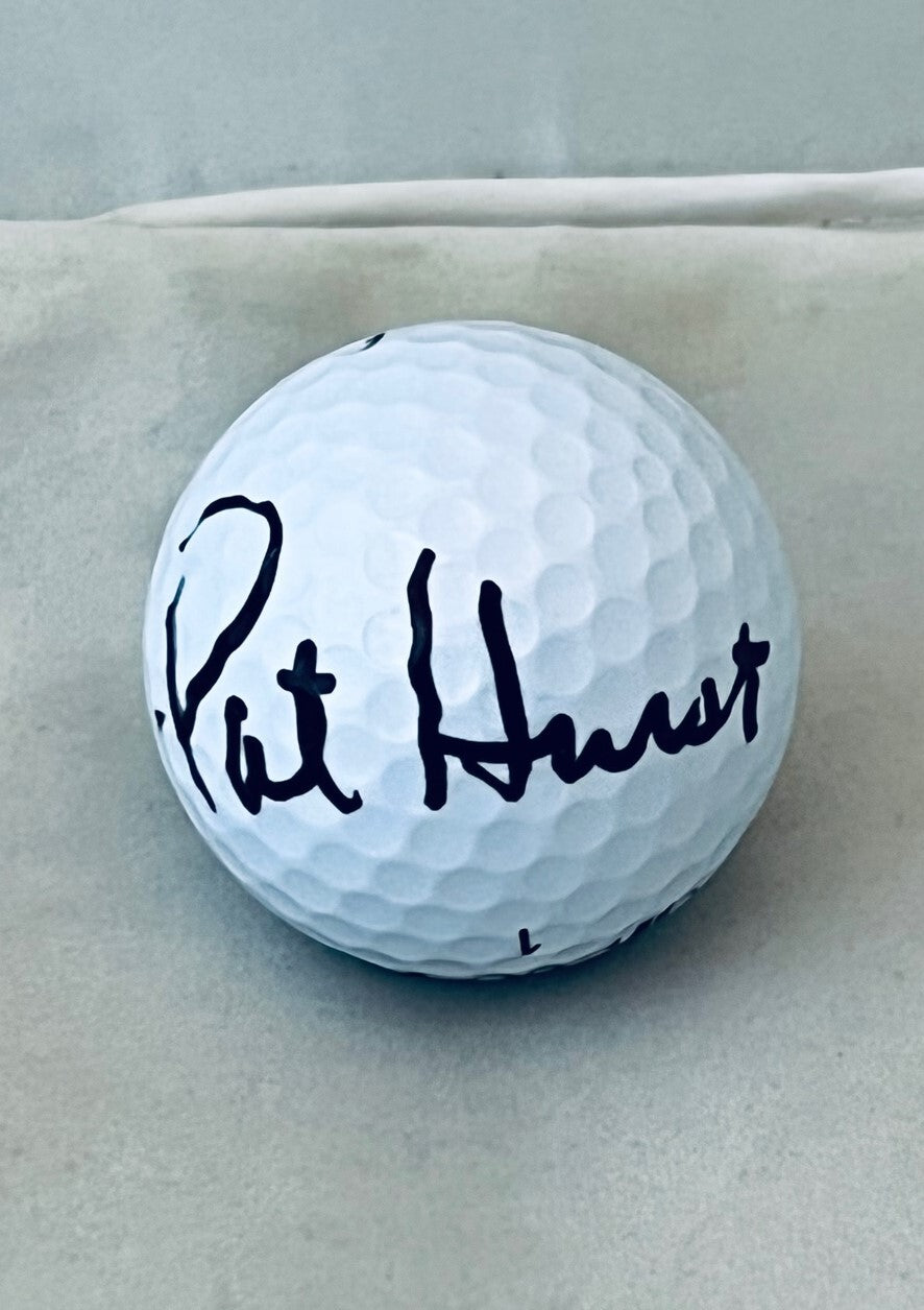 Pat Hurst LPGA signed Intech Golf Ball autographed