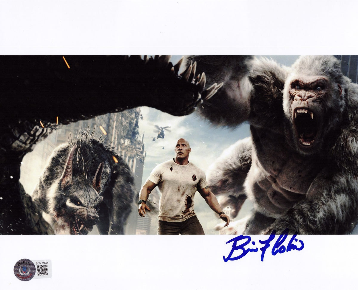 Brian Colin signed Rampage 8x10 photo autographed #5 Beckett COA
