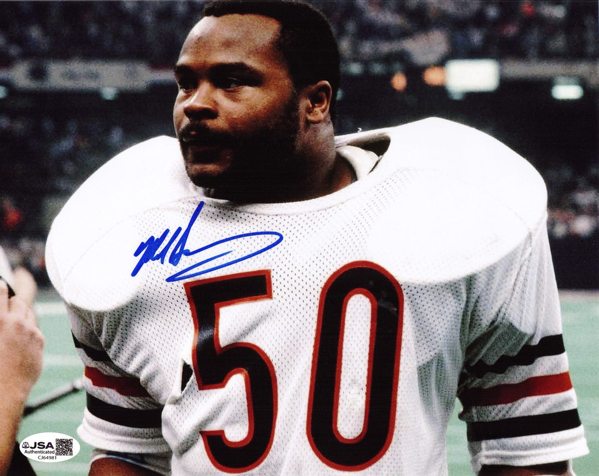 Mike Singletary signed Chicago Bears 8x10 photo autographed #11 JSA