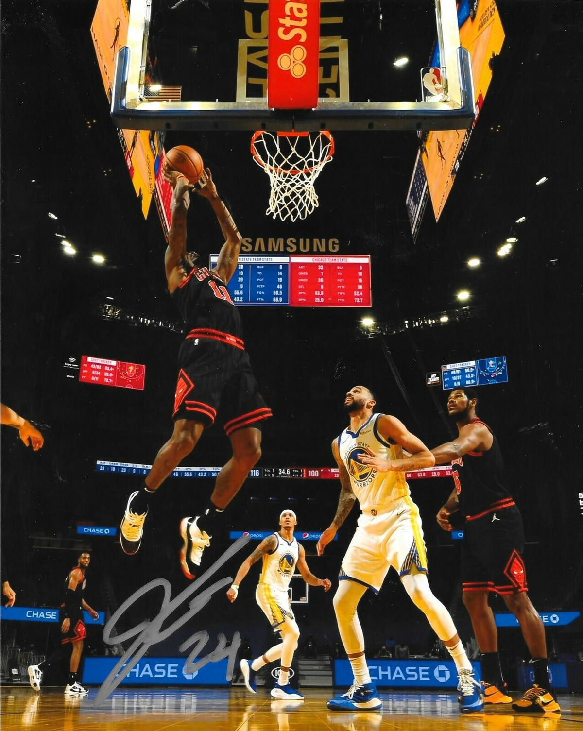 Javonte Green signed Chicago Bulls 8x10 photo autographed 2