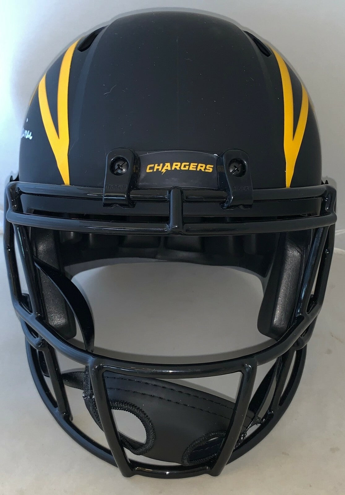 Charlie Joiner signed Chargers Eclipse Full Size Helmet W/ HOF Inscription JSA