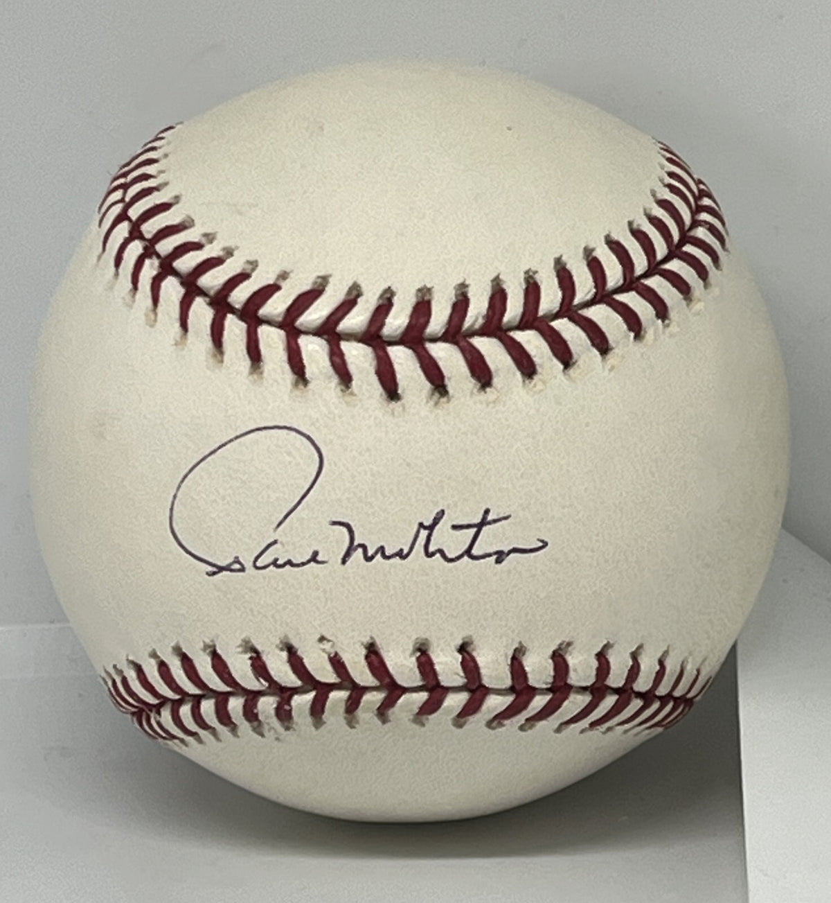 Paul Molitor Blue Jays Brewers signed Official MLB Baseball Ball Beckett