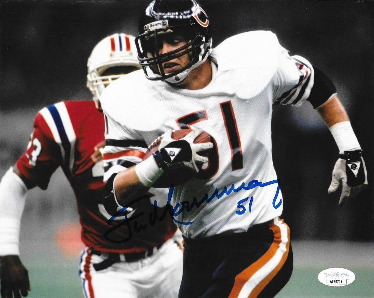 Jim Morrissey signed Chicago Bears 8x10 photo autographed JSA