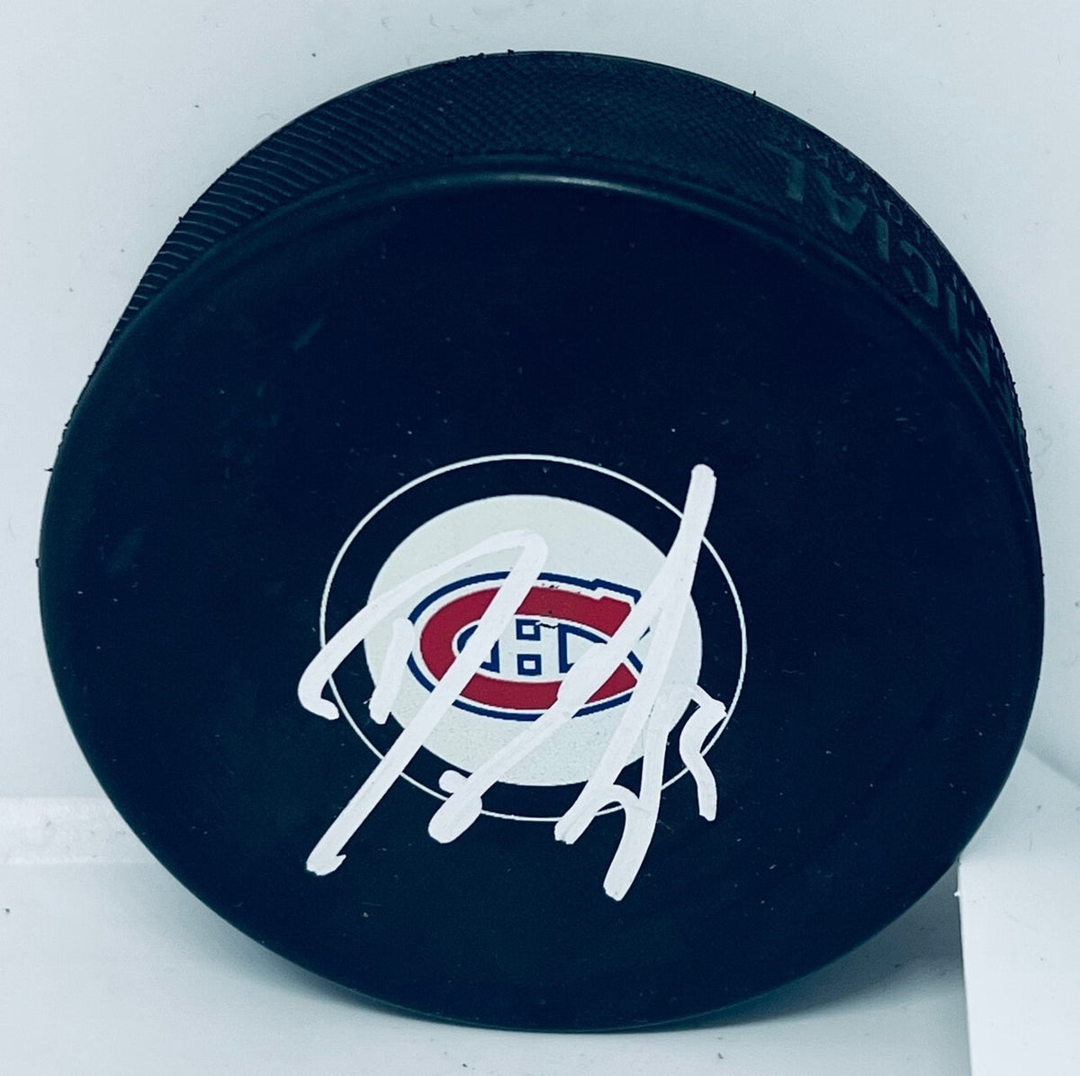 David Savard signed Montreal Canadiens Puck autographed Habs