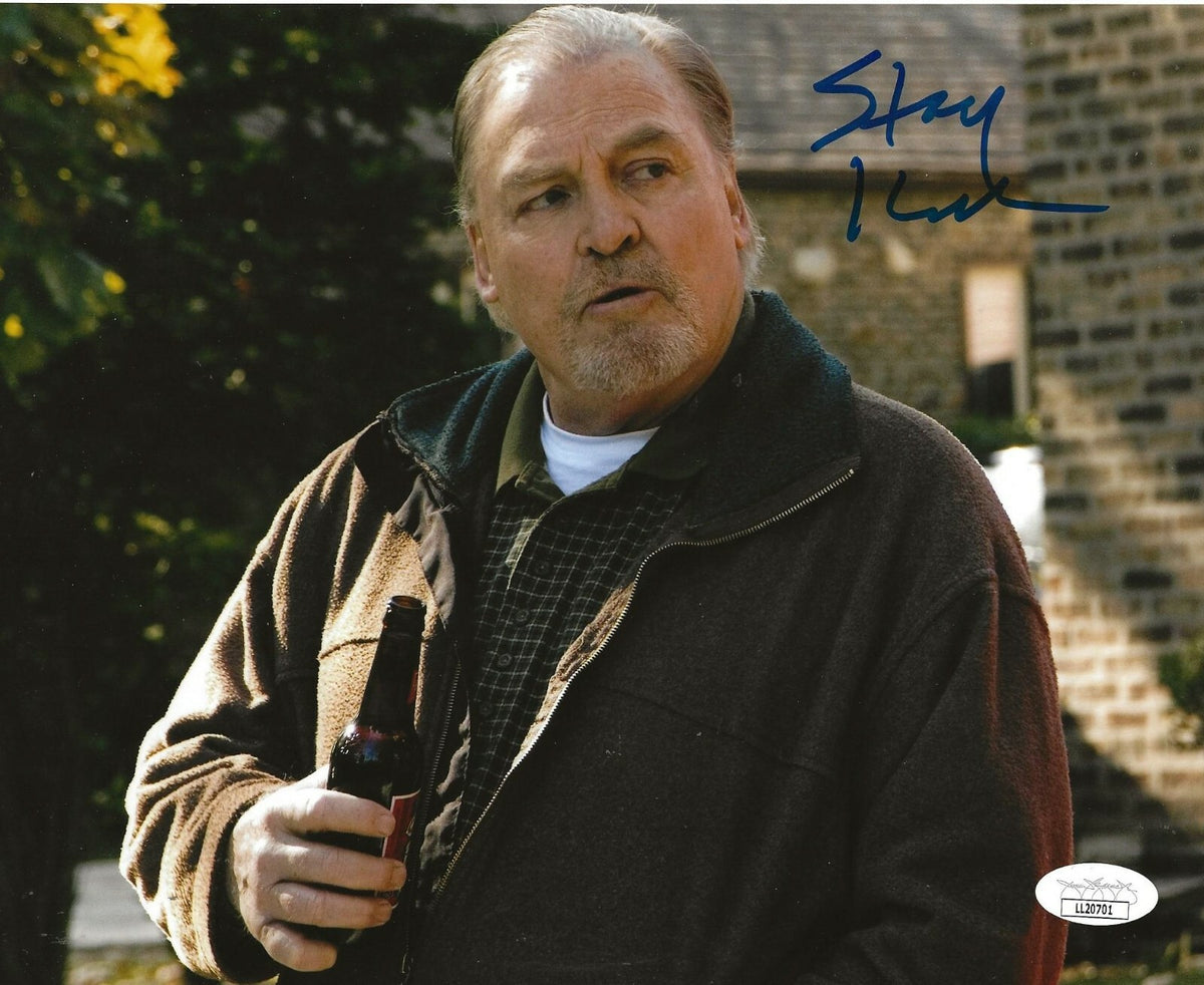 Stacy Keach signed Chicago Overcoat 8x10 photo autographed Ray Berkowski JSA 