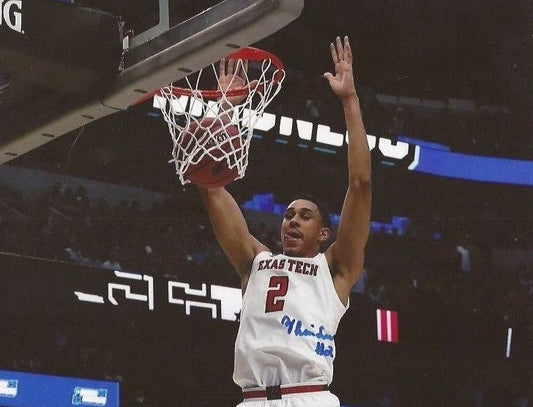 Zhaire Smith signed Texas Tech Red Raiders 8x10 photo autographed 4