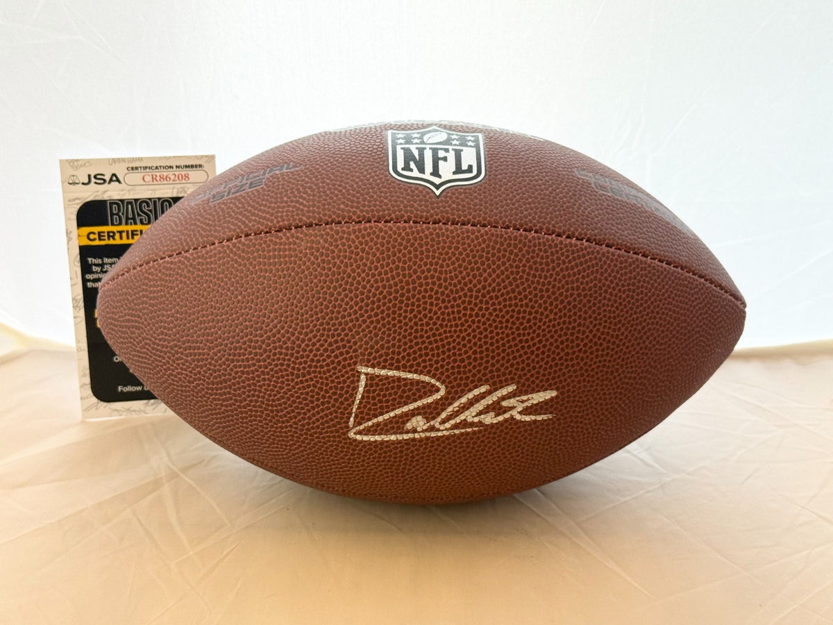 Drew Allar Pittsburgh Steelers signed NFL Football autographed JSA