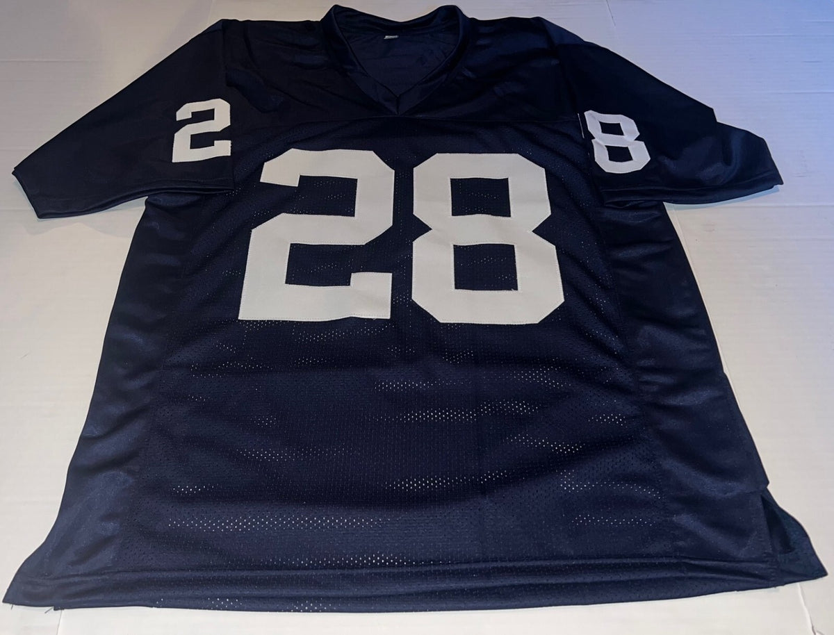 Rocky Bleier Notre Dame Fighting Irish signed Custom jersey W/ Inscriptions JSA