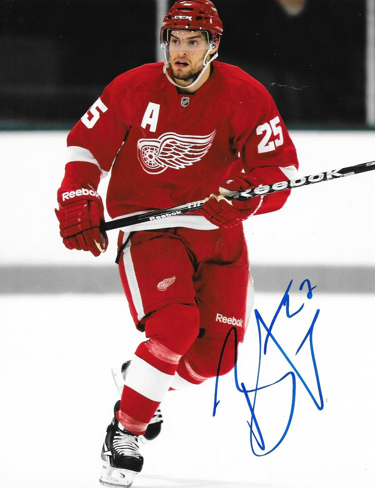 Brian Lashoff signed Detroit Red Wings 8x10 photo autographed 