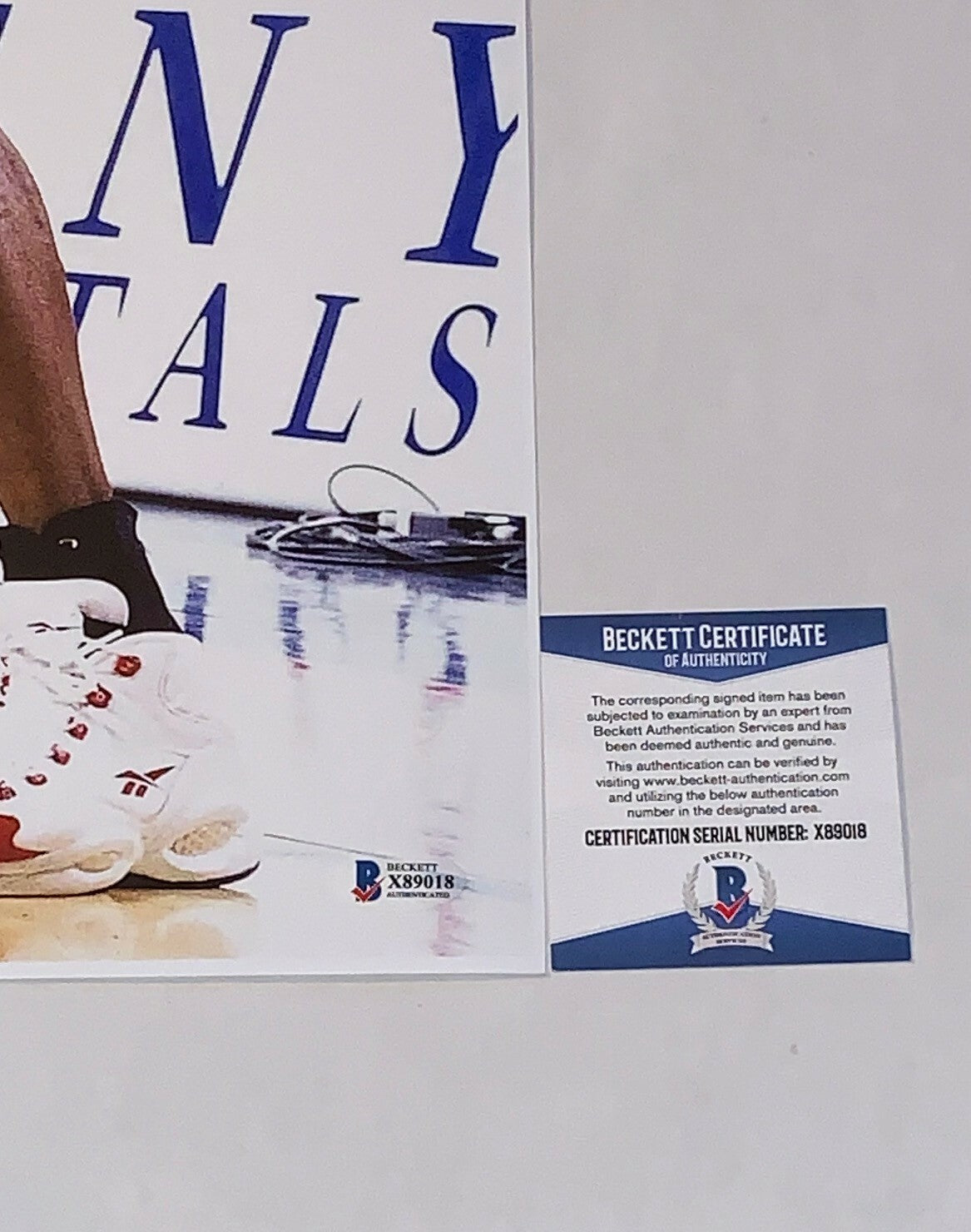 Allen Iverson signed Philadelphia 76ers 16x20 photo autographed #1 Beckett