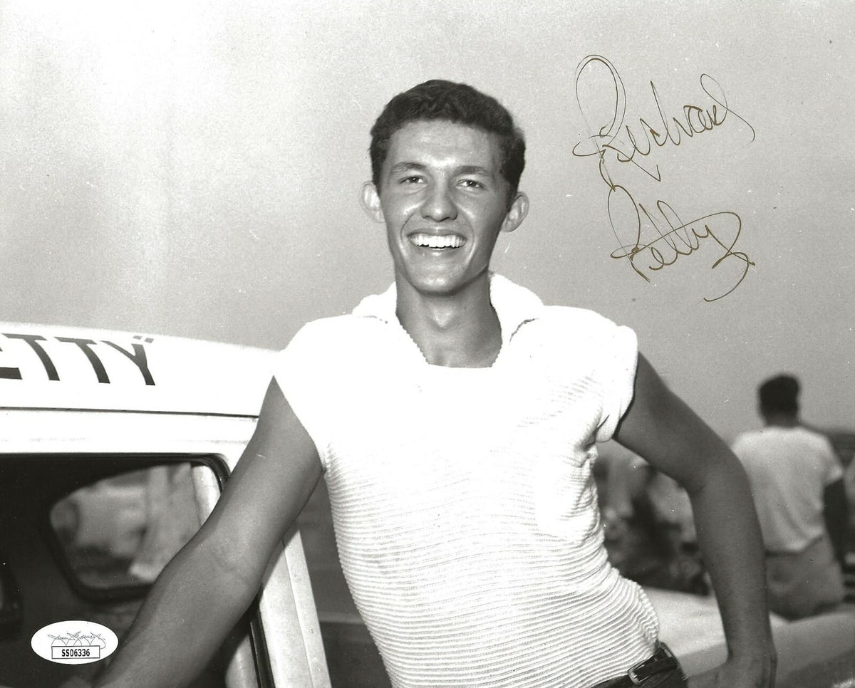 Richard Petty Daytona 500 signed Nascar 8x10 photo autographed The King 7 JSA