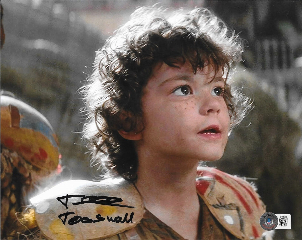Thomas Tulak signed Hook 8x10 photo autographed Too Small Lost Boys #2 Beckett