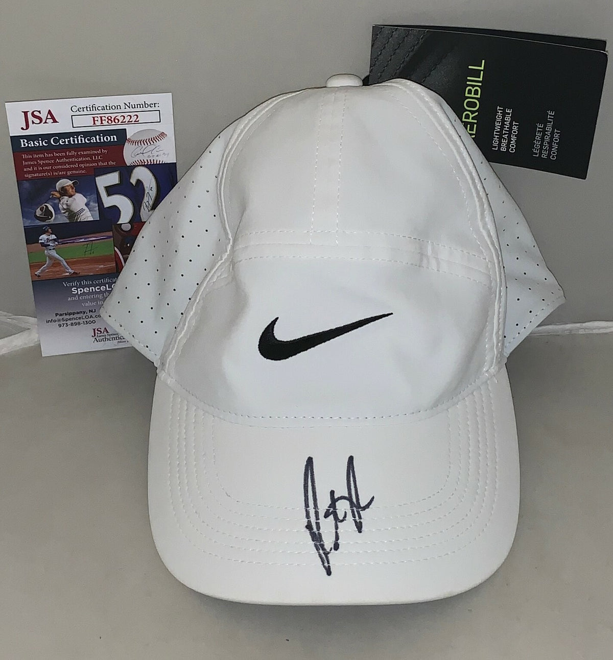 Patrick Reed PGA signed Nike Golf Hat autographed 2018 Masters Winner JSA