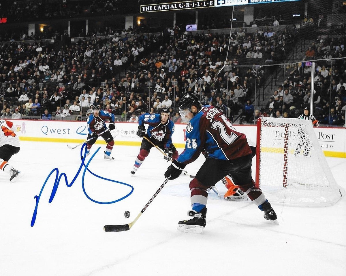Paul Stastny signed Colorado Avalanche 8x10 photo autographed Avs
