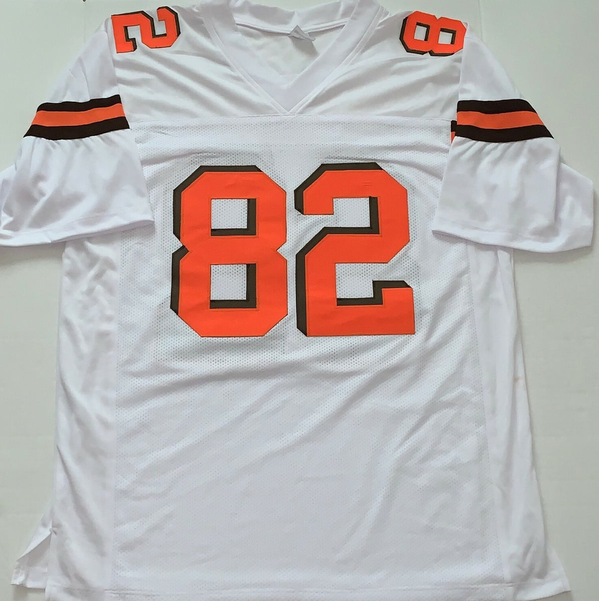 Ozzie Newsome Cleveland Browns signed jersey autographed JSA Witnessed