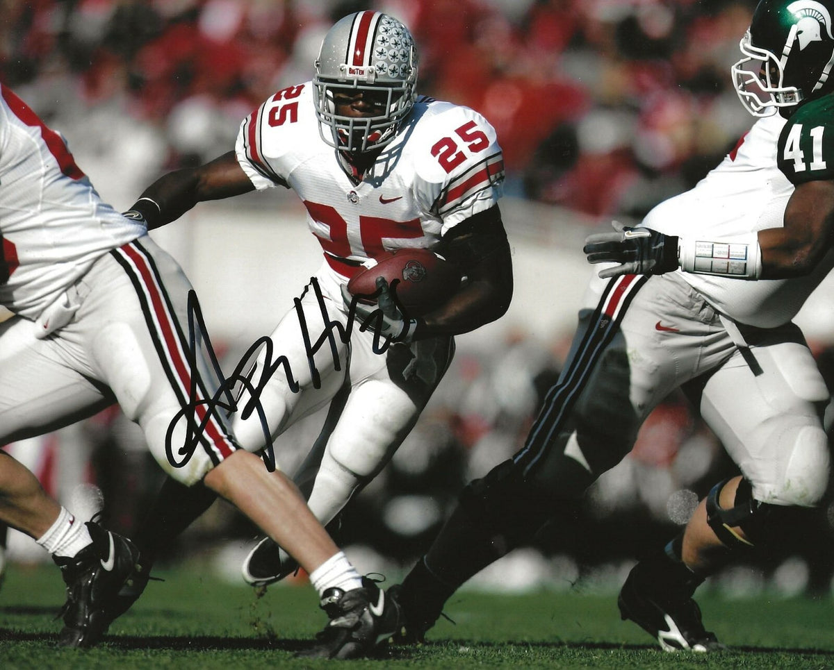 Antonio Pittman signed OSU Ohio State Buckeyes 8x10 photo autographed 4