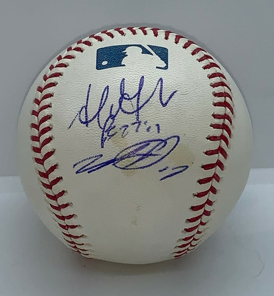 2015 MLB All Star Multi signed MLB baseball Jason Kipnis, Adrian Gonzalez, Davis