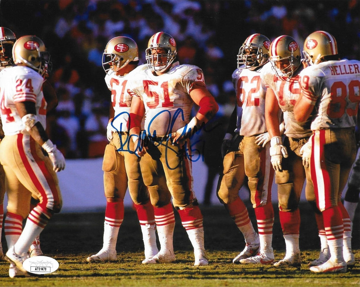 Randy Cross signed San Francisco 49ers 8x10 photo autographed #2 JSA