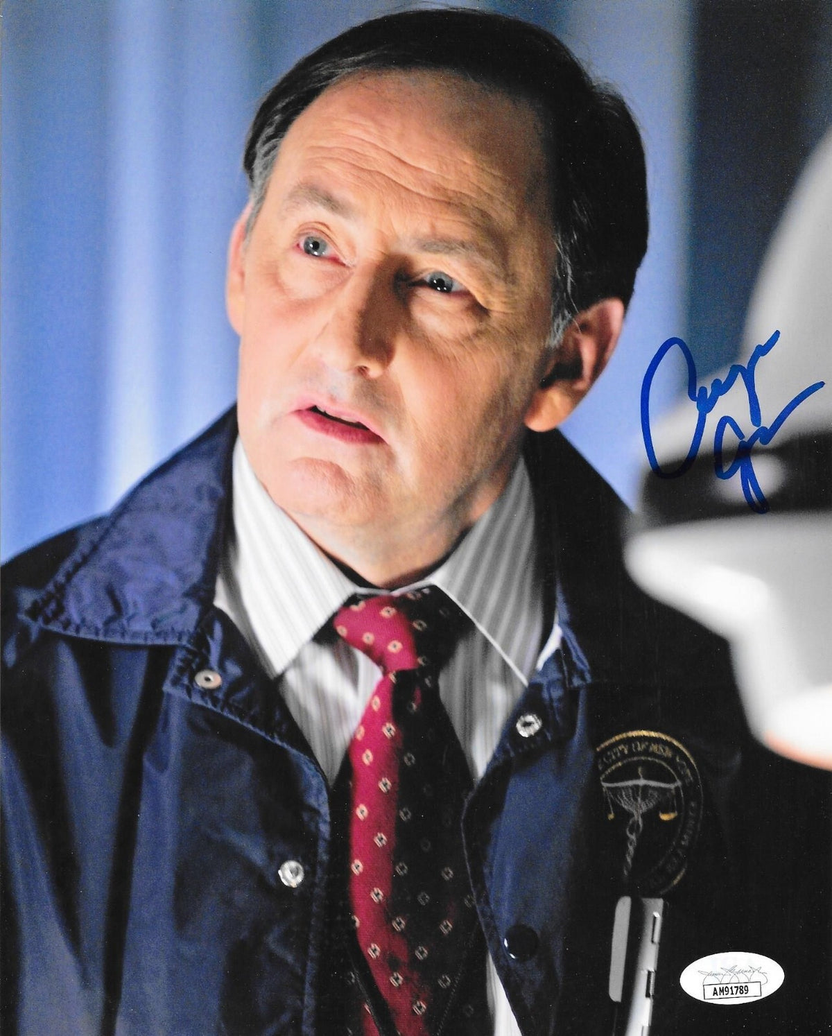 Arye Gross signed Castle 8x10 photo autographed M.E. Sidney Perlmutter #5 JSA