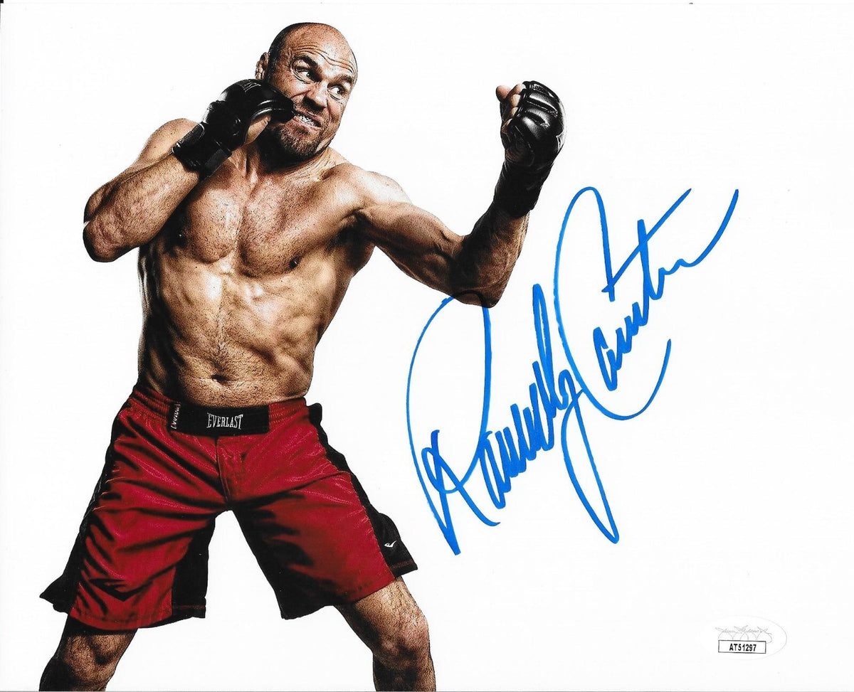 Randy Couture The Natural signed UFC 8x10 photo autographed MMA #1 JSA