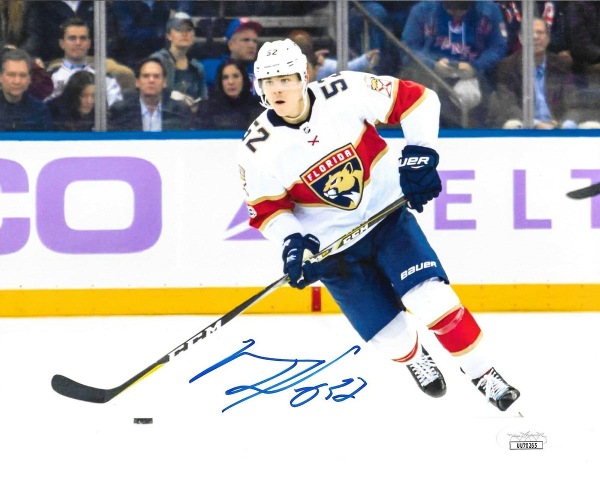 MacKenzie Weegar signed Florida Panthers 8x10 photo autographed JSA