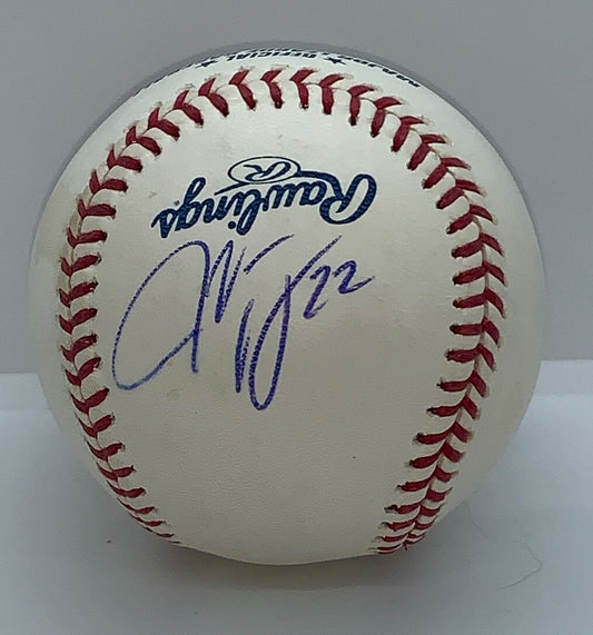 2015 MLB All Star Multi signed MLB baseball Jason Kipnis, Adrian Gonzalez, Davis