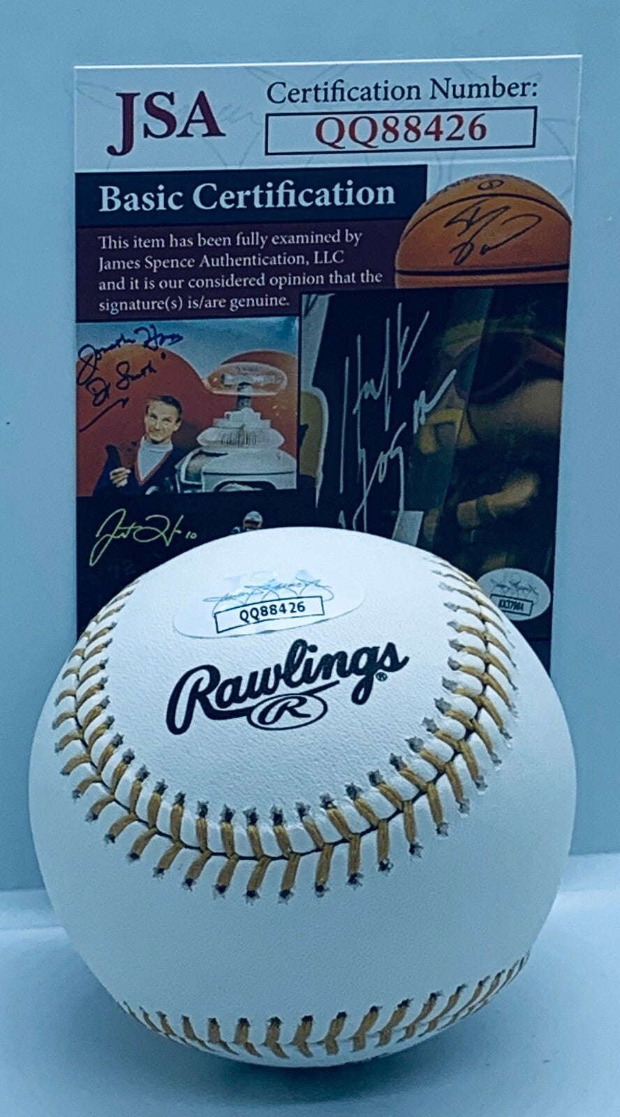 Graig Nettles New York Yankees signed Gold Glove Baseball Ball autographed JSA
