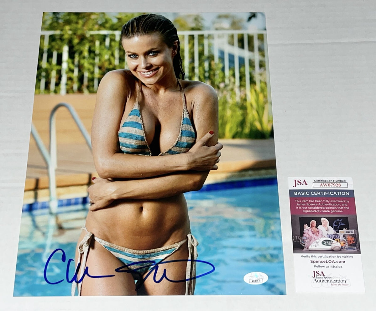 Carmen Electra signed Sexy 11x14 photo autographed Hot #10 JSA Certified