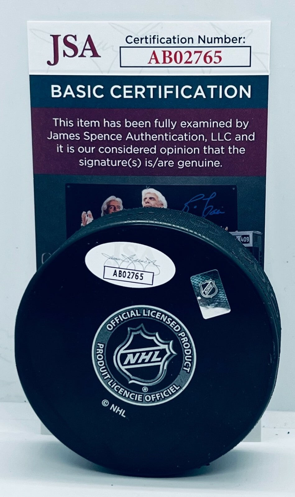 Kevin Shattenkirk signed Anaheim Ducks Puck autographed JSA