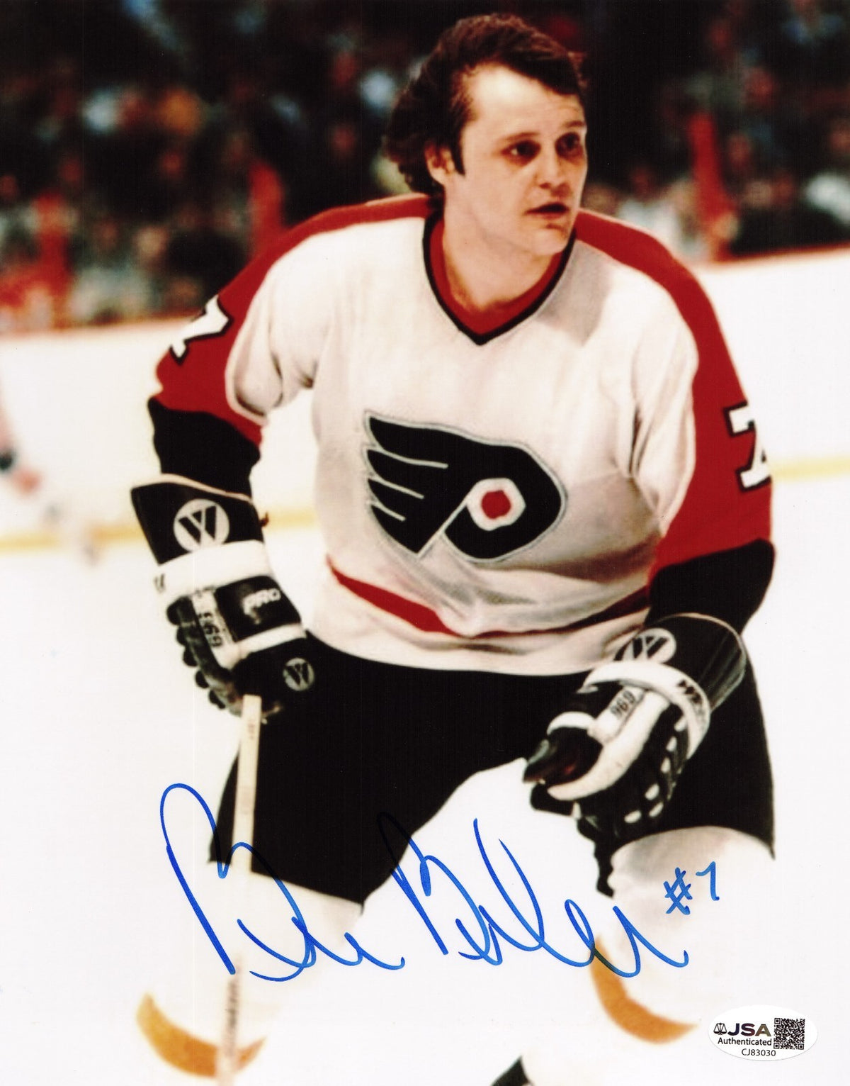 Bill Barber signed Philadelphia Flyers 8x10 photo autographed #1 JSA COA