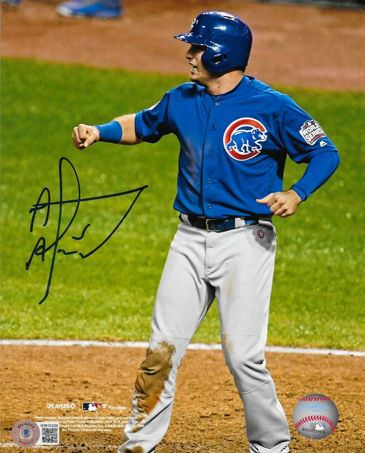 Albert Almora signed Chicago Cubs 8x10 photo autographed Beckett Witnessed
