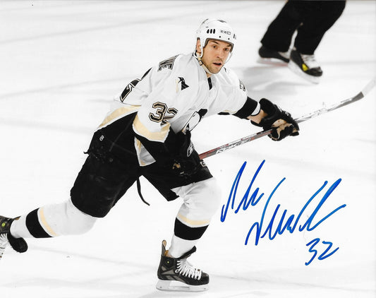 Alain Nasreddine signed Pittsburgh Penguins 8x10 photo autographed Pens