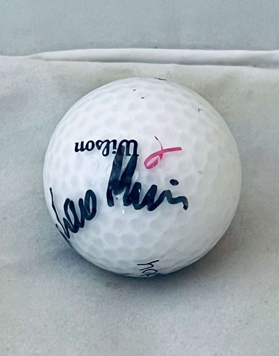 Azahara Munoz LPGA signed Wilson Golf Ball autographed 