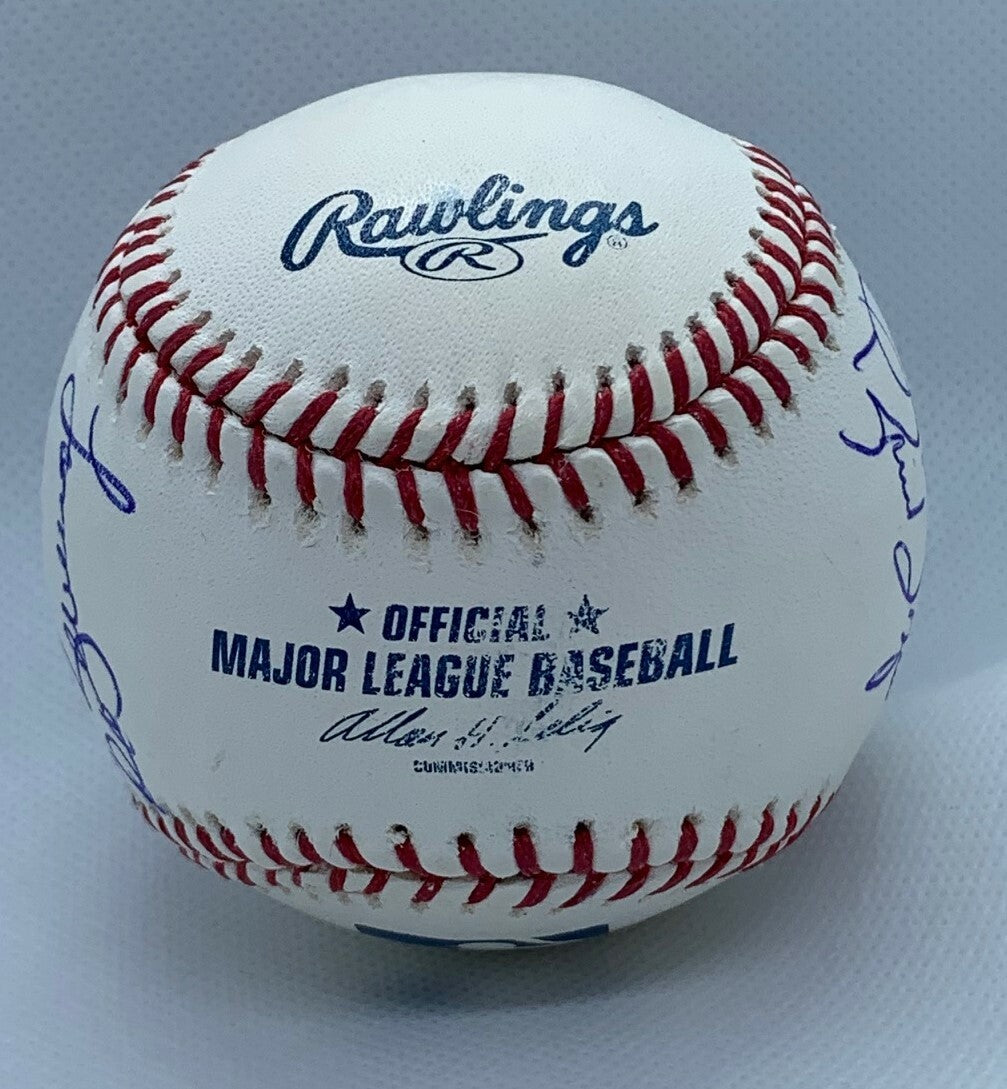 Minnesota Twins team signed MLB Baseball autographed Brian Dozier, E. Escobar