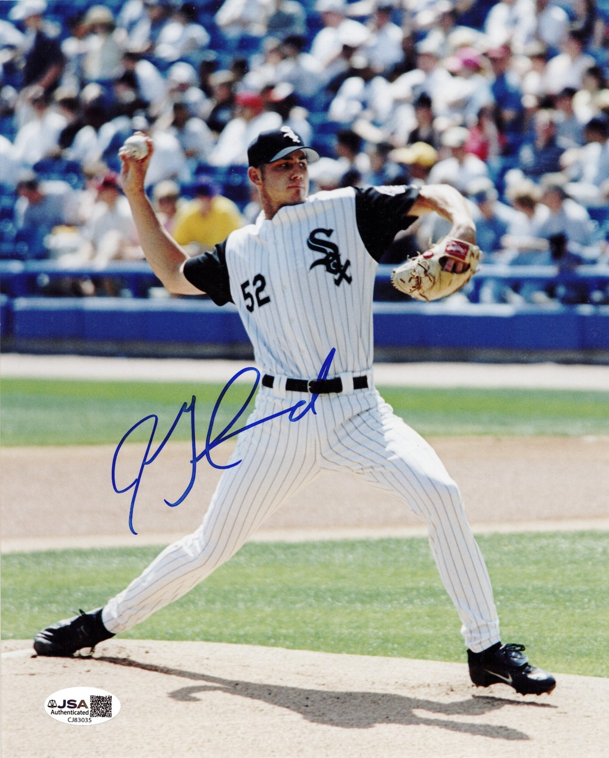 Jon Garland signed Chicago White Sox 8x10 photo autographed JSA