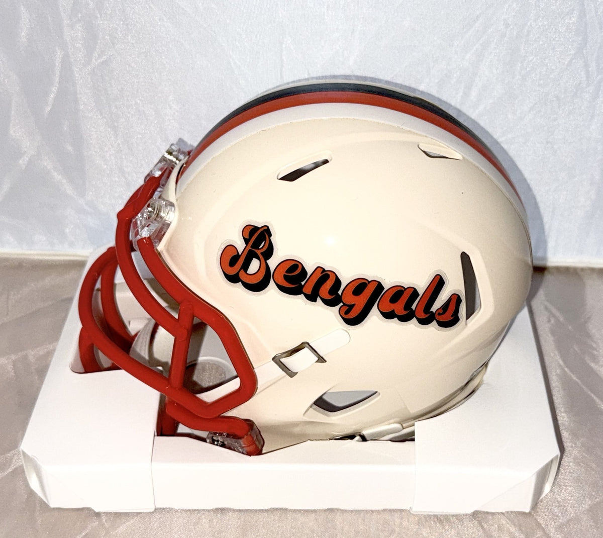 Ken Anderson signed Cincinnati Bengals Retro mini helmet autographed GT COA