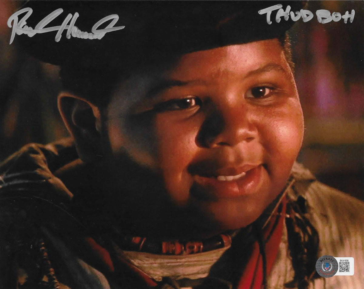 Raushan Hammond signed Hook 8x10 photo Thud Butt Lost Boys #8 Beckett