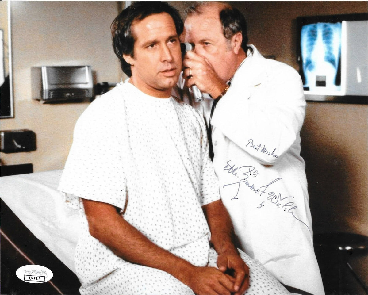 M. Emmet Walsh signed Fletch 8x10 photo autographed Dr. Dolan JSA