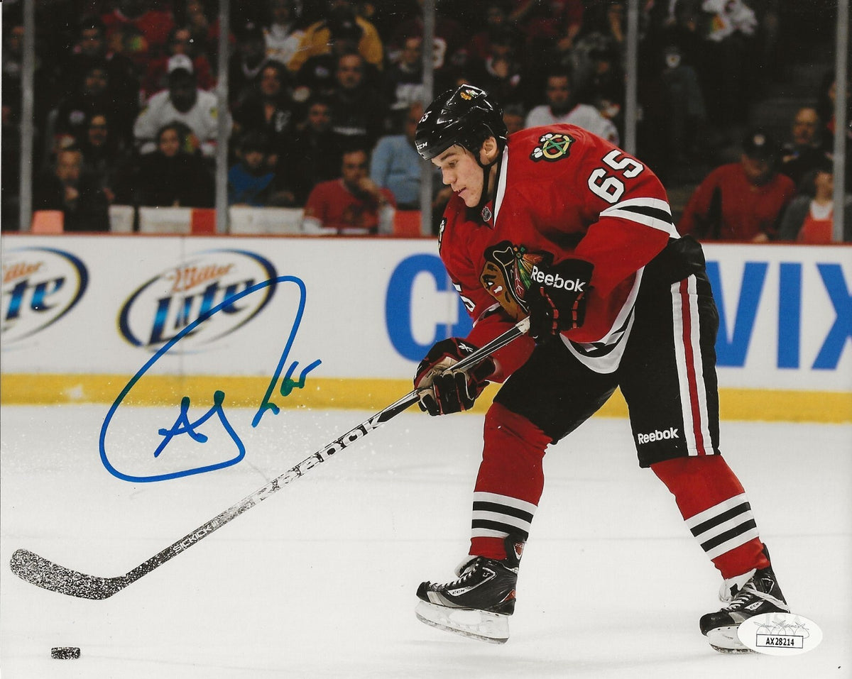 Andrew Shaw signed Chicago Blackhawks 8x10 photo autographed Hawks #2 JSA