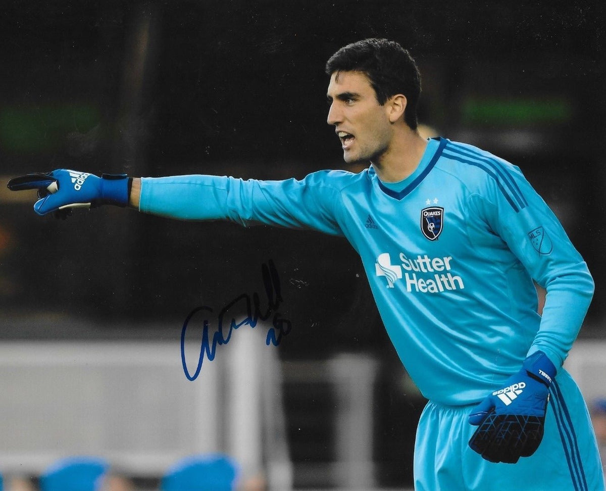 Andrew Tarbell signed San Jose Earthquakes 8x10 photo autographed MLS Soccer