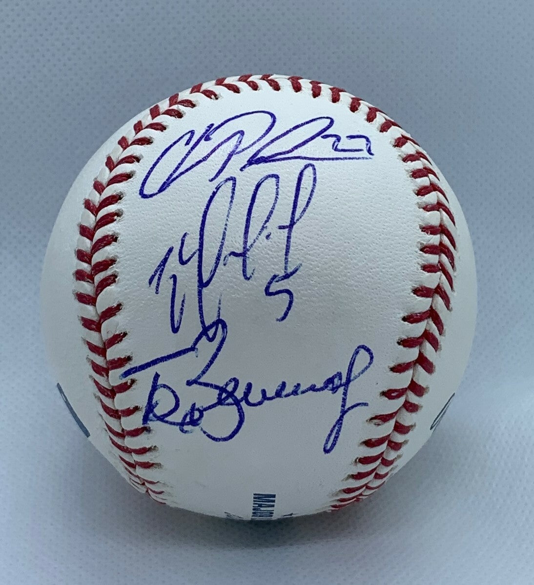 Minnesota Twins team signed MLB Baseball autographed Brian Dozier, E. Escobar