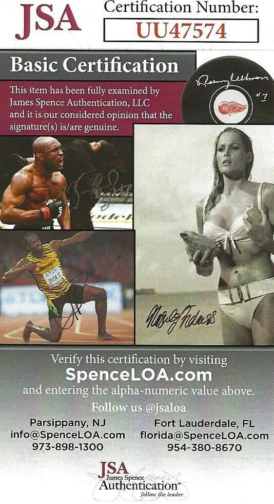 Jacqueline Bisset Actress signed Young Hot 8x10 photo autographed 5 JSA 