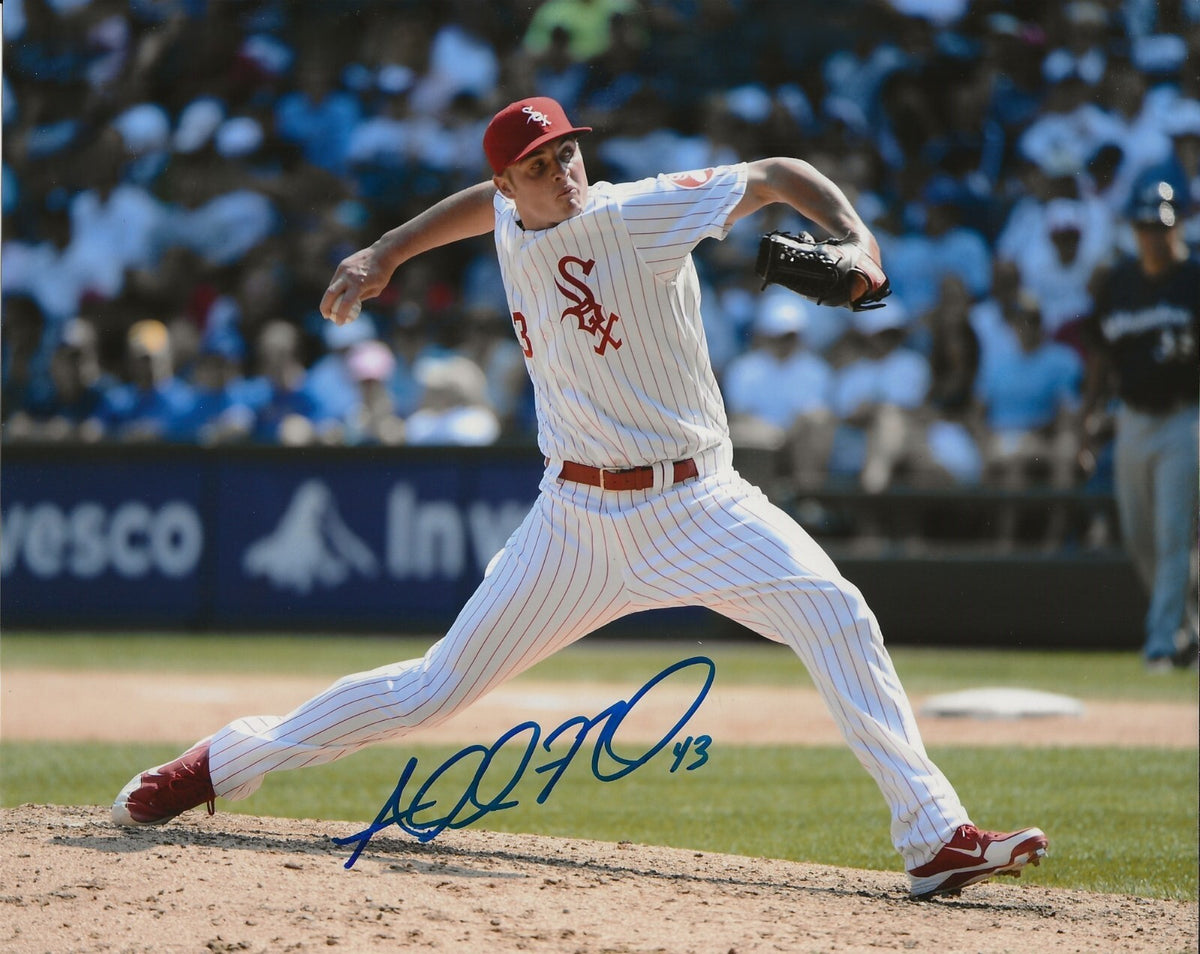Addison Reed signed Chicago White Sox 8x10 photo autographed